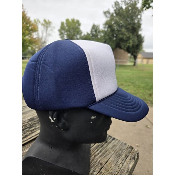 Vtg Council Bluffs IA Snapback Foam Hat Ball Cap Nat'l Coop refinery Assc NCRA - Picture 2 of 7